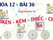 Sơ lược tính chất hóa học của Niken (Ni), Kẽm (Zn), Chì...